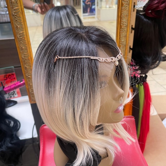 All new wigs human blended hair - Picture 7 of 11